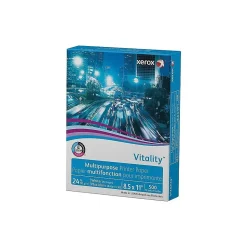 Xerox Multipurpose Paper<Vitality 8.5" x 11" Multipurpose Paper, 24 lbs., 92 Brightness, 500 Sheets/Ream (3R02531)
