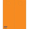 Zapco Business Cards<® 4 1/4" x 11" 65 lbs. Digital Timberline Cover Door Hanger, Hunter's Orange, 250/Pack (204-250ECOH42B)