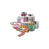 Zebra Pos Paper<® 10001965 8000D Paper Thermal Transfer Label for Barcode Printers, Cont x 4"(W) x 74'(L)