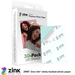 Zink Photo Paper<2" x 3" Premium Glossy Instant Photo Paper Compatible with Polaroid Snap, Snap Touch & More