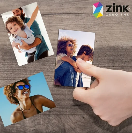 Zink Photo Paper<2" x 3" Premium Glossy Instant Photo Paper Compatible with Polaroid Snap, Snap Touch & More