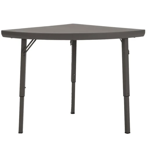 Zown Folding Tables<Premium Collection Corner Folding Table, Brown, 2/Pk (60435PRM2E)